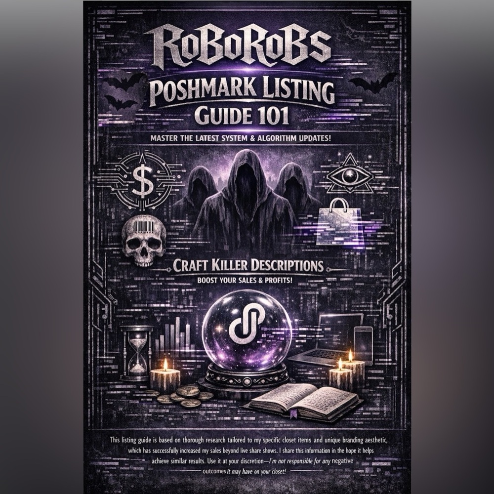 RoBoRoB’s Poshmark Listing 101 | FREE Seller Fill-In-Blank Description Guide